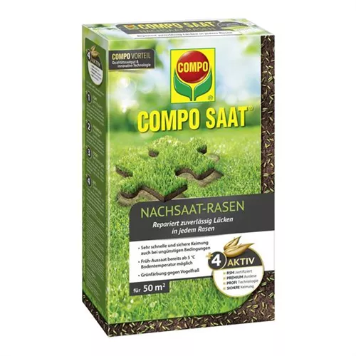 COMPO SAAT® Nachsaat-Rasen 1 kg für 50 m