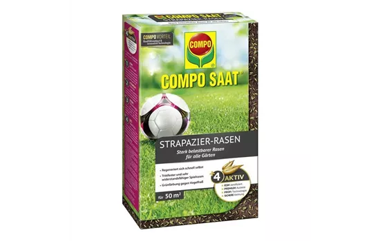 COMPO SAAT® Strapazier-Rasen 1 kg für 50