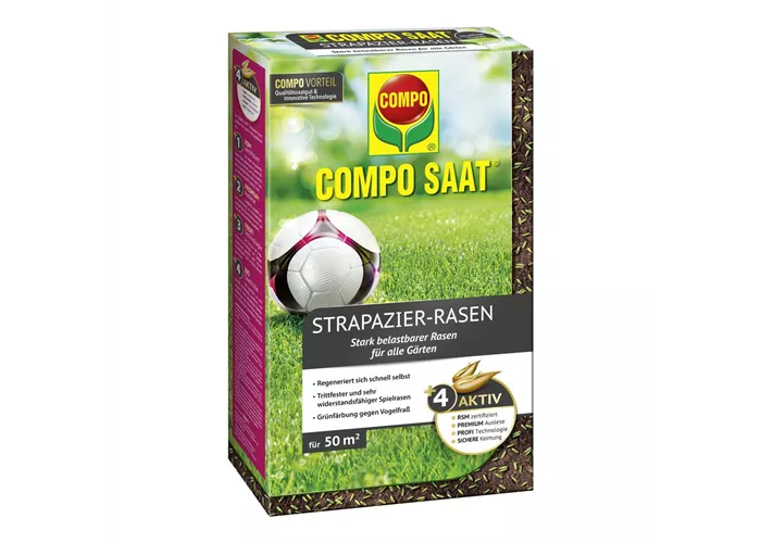 COMPO SAAT® Strapazier-Rasen 1 kg für 50