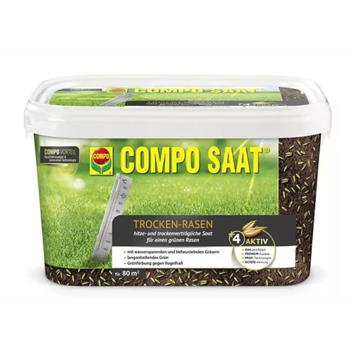 COMPO SAAT® Trocken-Rasen 2 kg für 80 m²