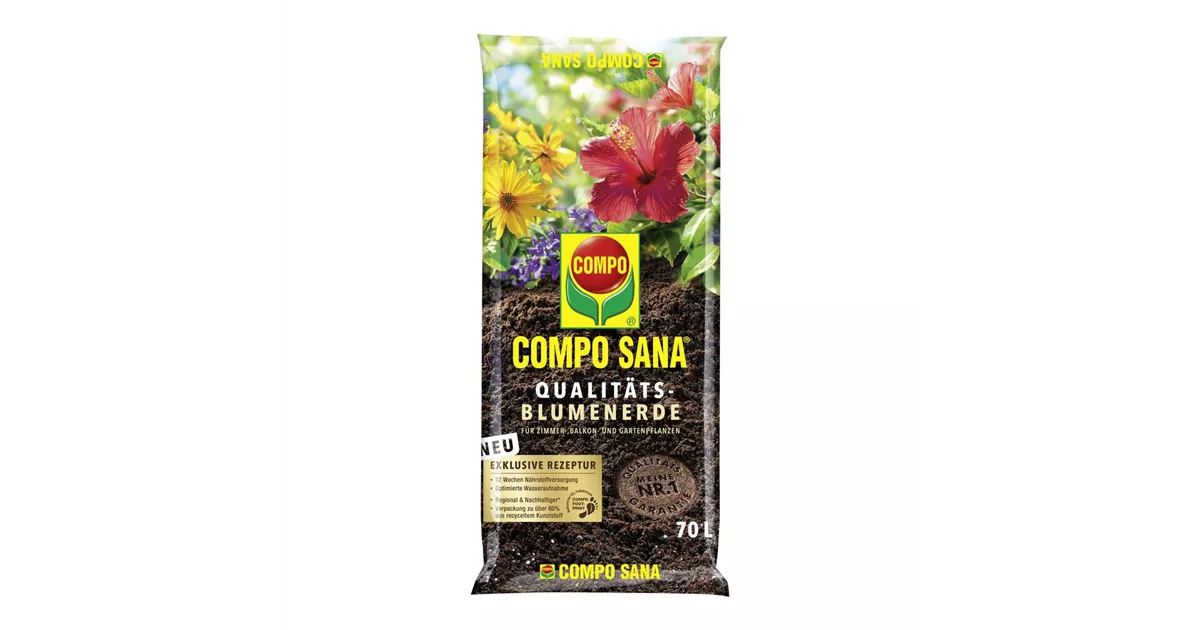 COMPO SANA® QualitätsBlumenerde 70 L