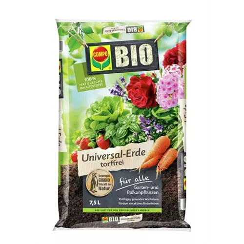 COMPO BIO Universalerde torffrei 7,5 L