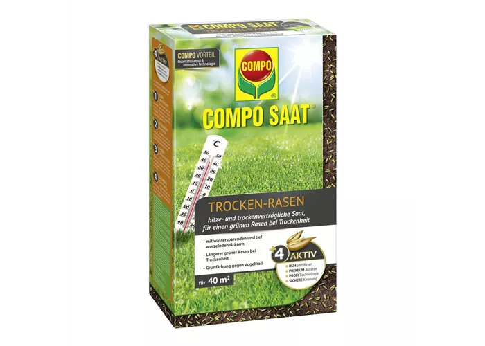 COMPO SAAT® Trocken-Rasen 1 kg für 40 m²