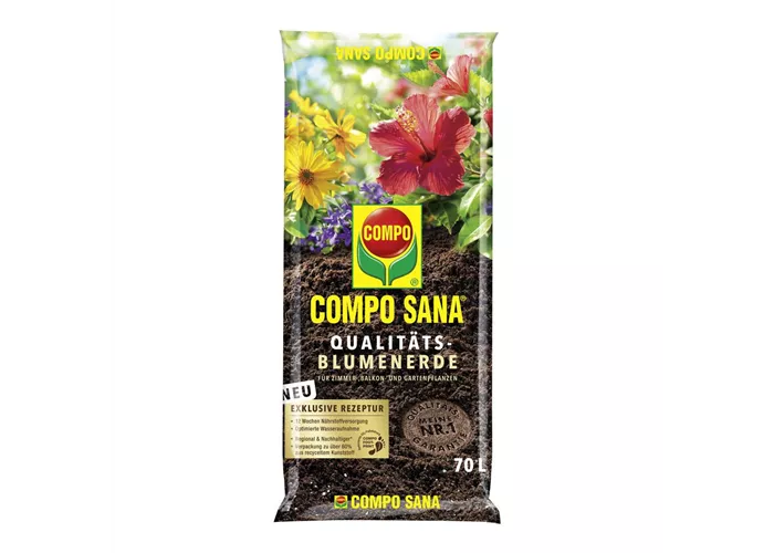 COMPO SANA® Qualitäts-Blumenerde 70 L