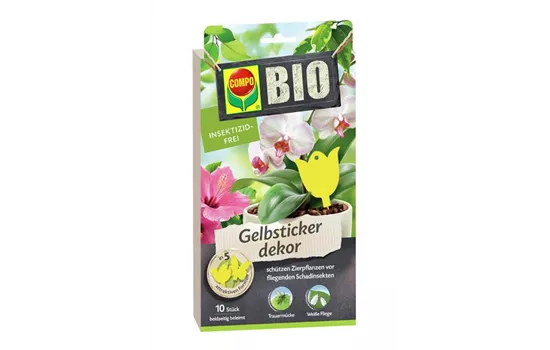 COMPO BIO Gelbsticker dekor 10 Stück
