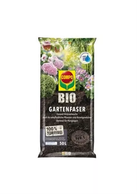 COMPO BIO Gartenfaser torffrei 50 L