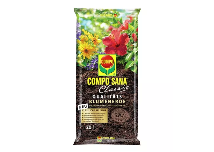 COMPO SANA® Qualitäts-Blumenerde Classic